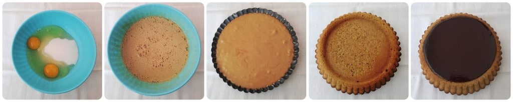 SOFT COFFEE AND CHOCOLATE TART