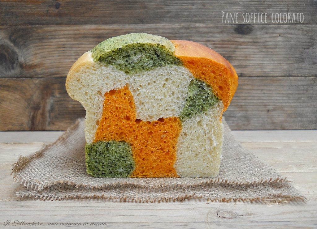 soft colored bread