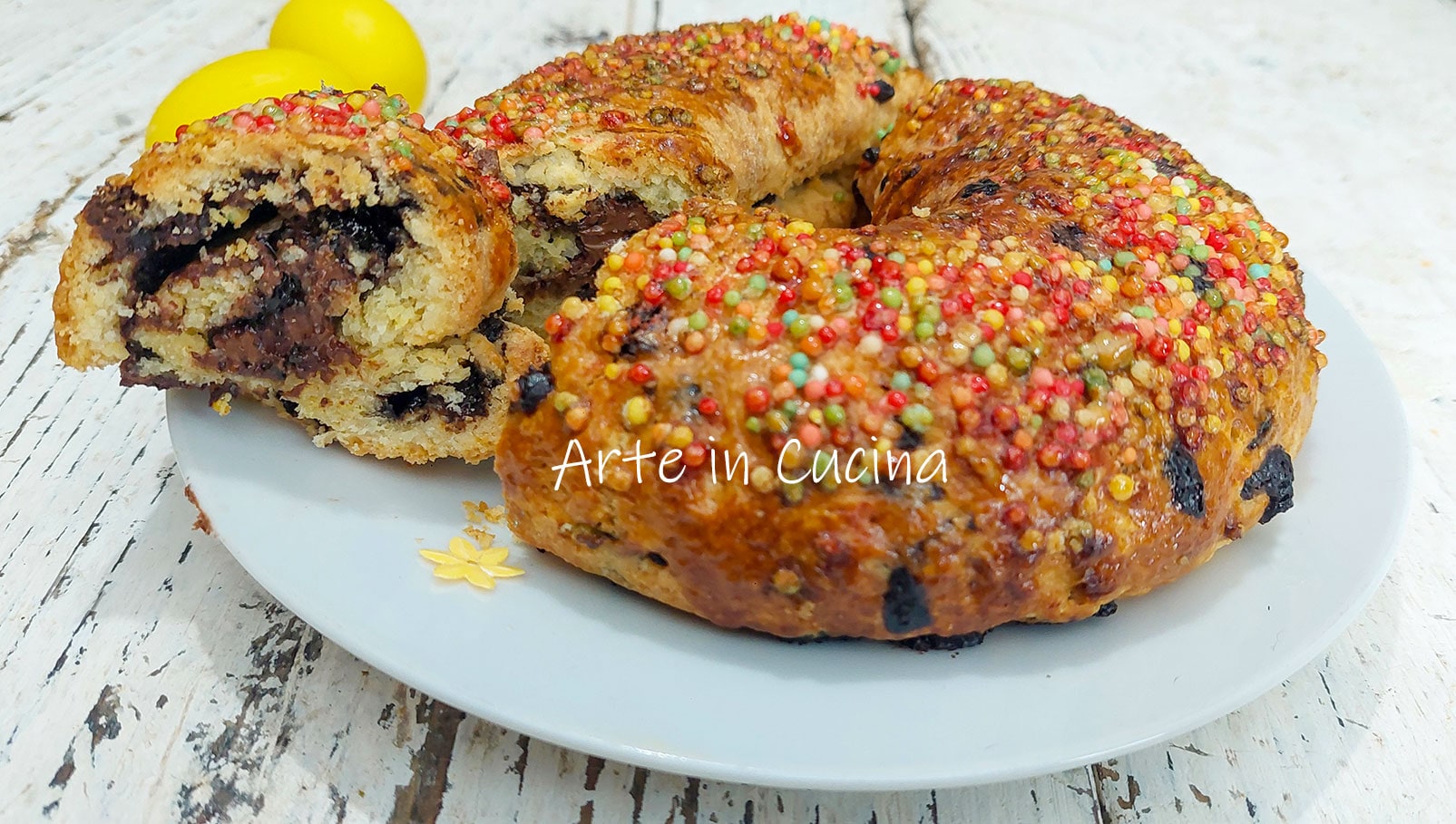 SOFT SHORTCRUST CAKE for EASTER
