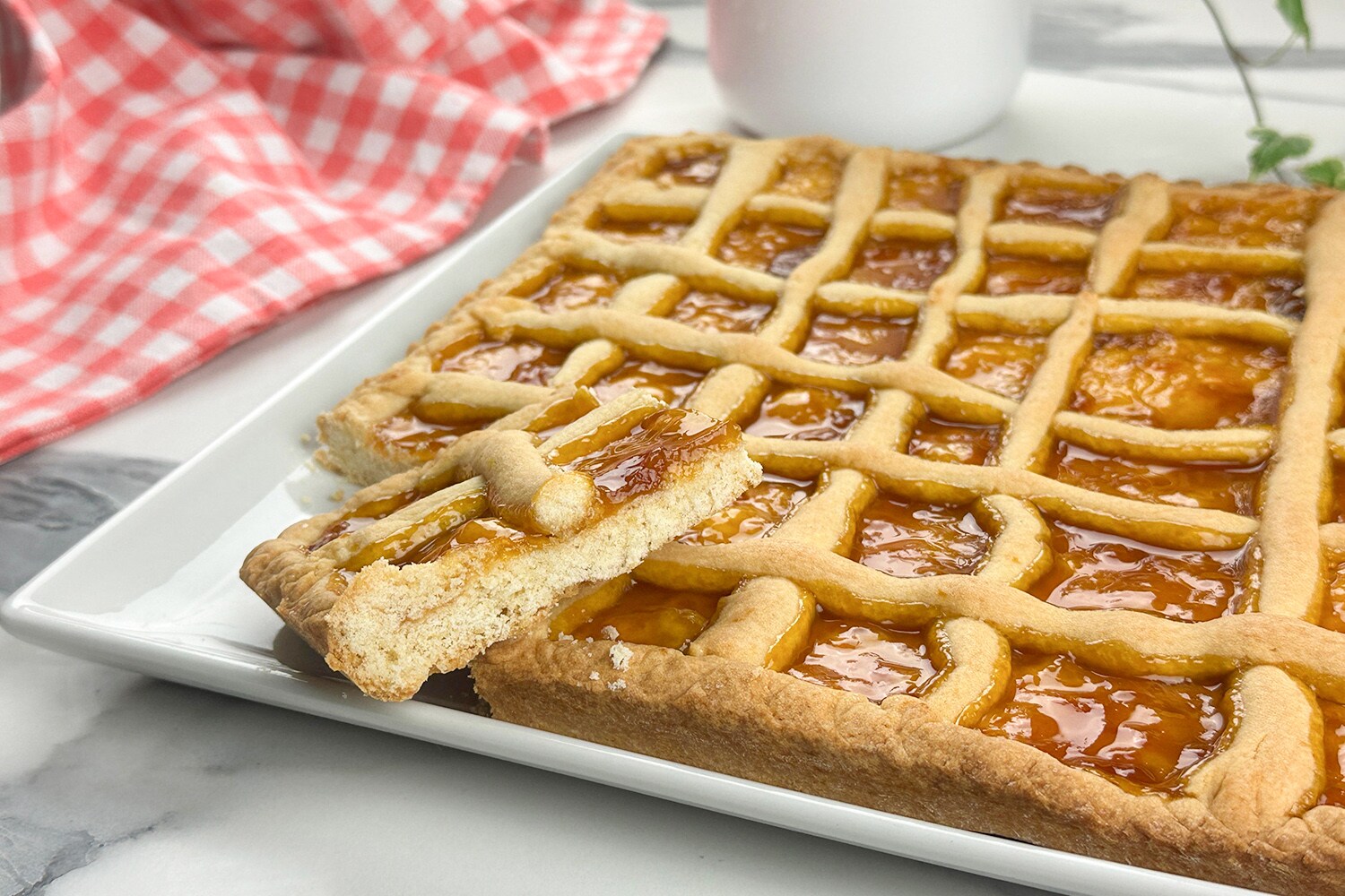 Soft Shortcrust Tart for Holiday Breakfast