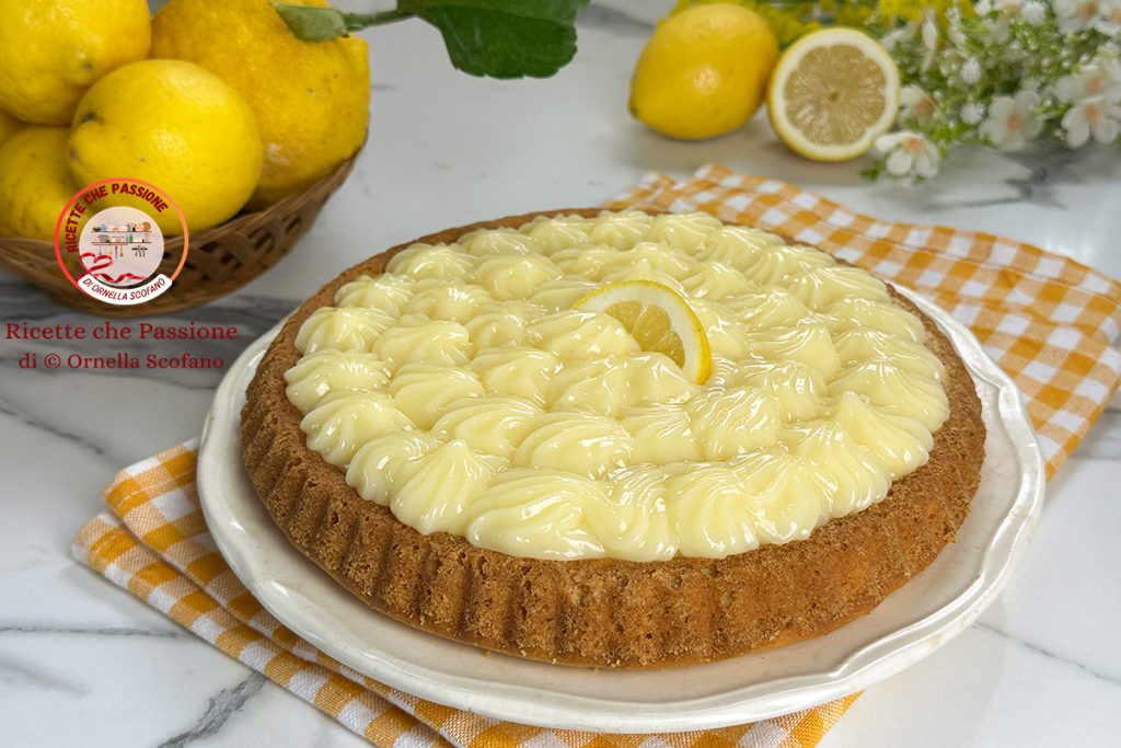 soft tart recipe with lemon custard