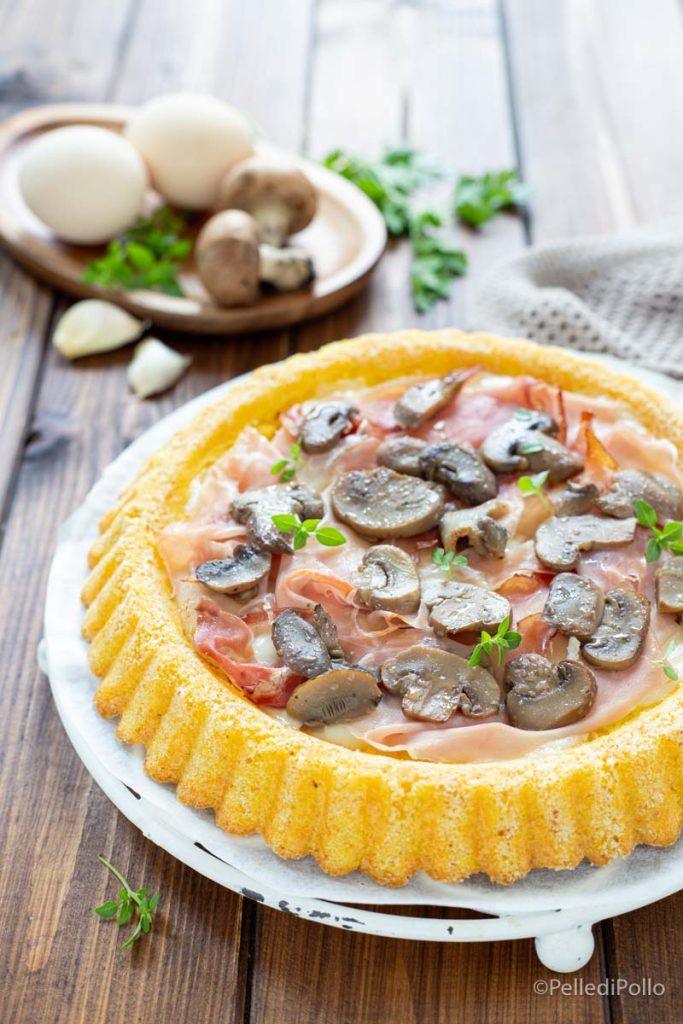 soft potato tart