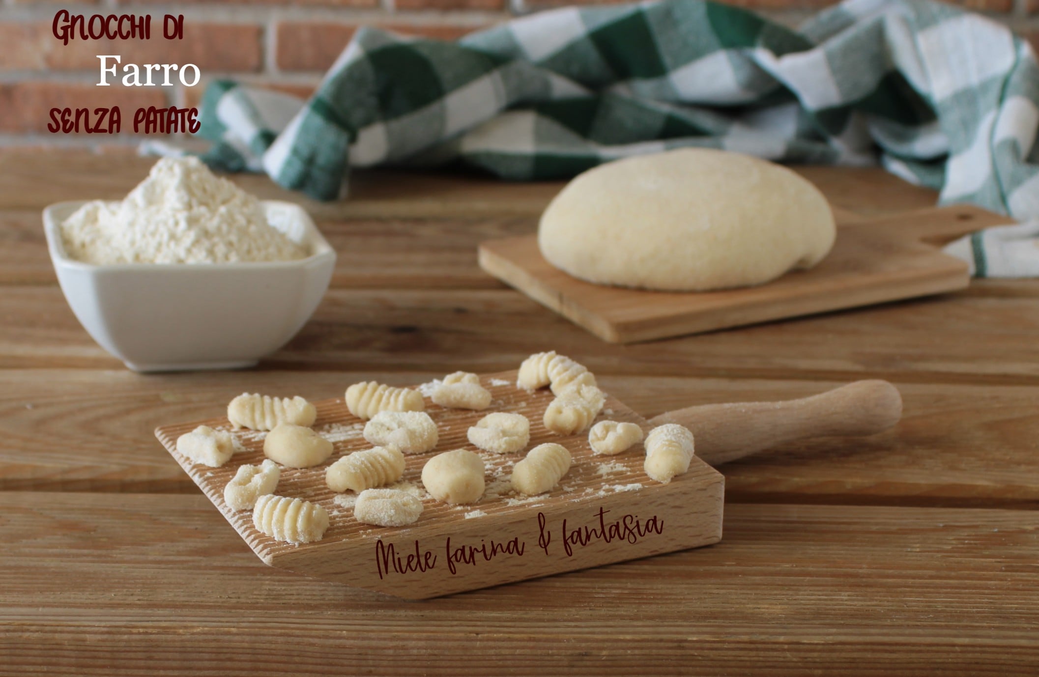 Spelt Gnocchi without Potatoes