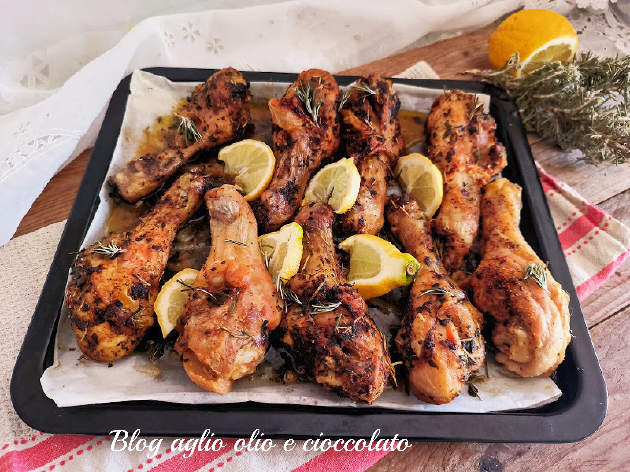 SPICY CHICKEN DRUMSTICKS IN AIR FRYER