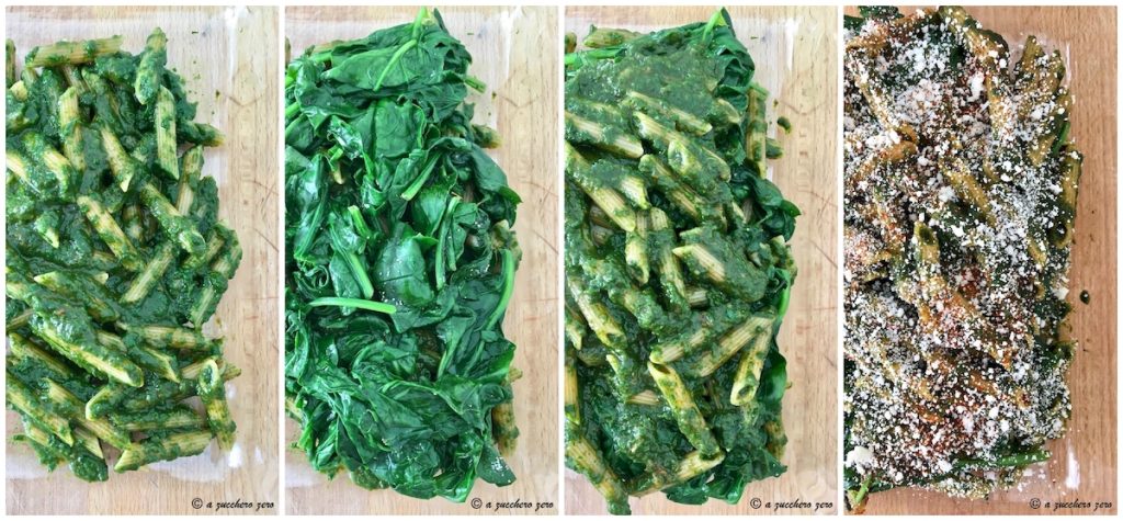 Whole Wheat Pasta Casserole with Spinach tutorial