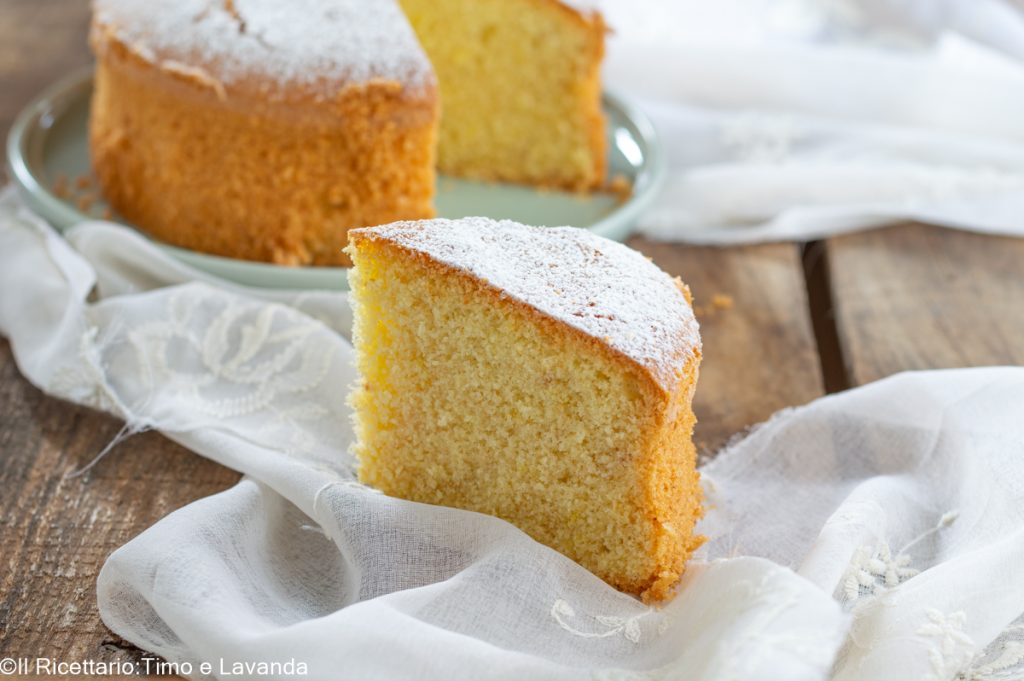 sponge cake with rice flour