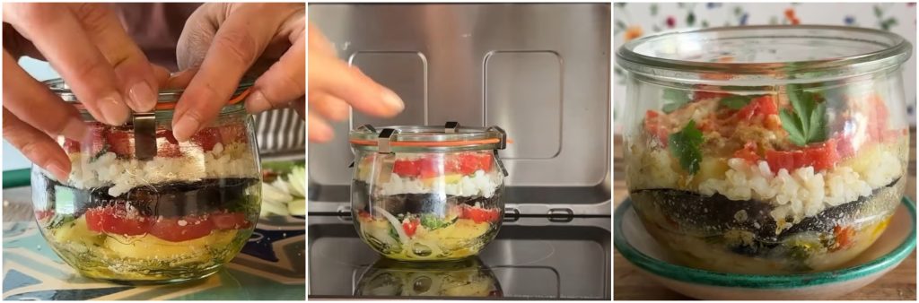 Bari-style Tiella in a Jar