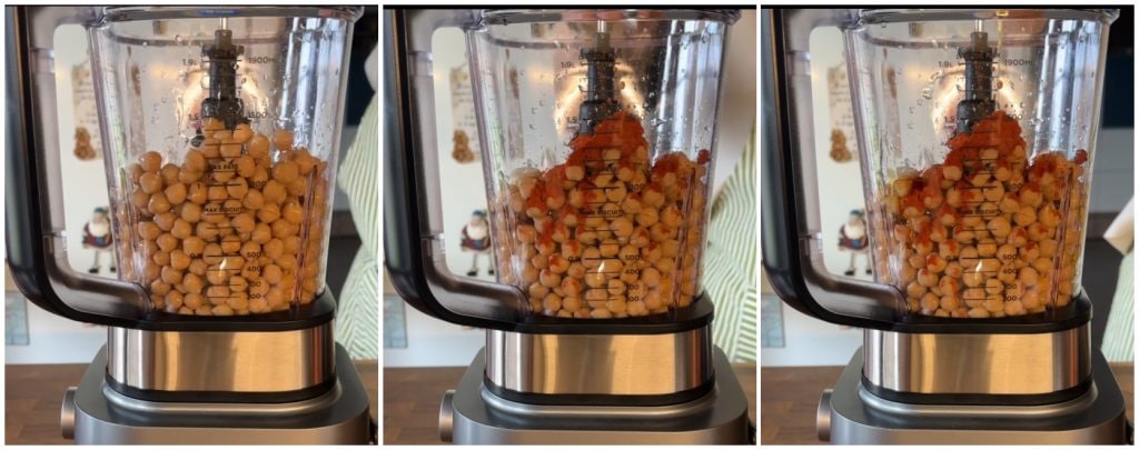 Chickpea and Zucchini Balls in Air Fryer