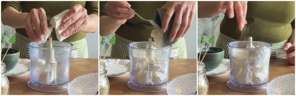Christmas appetizer with feta