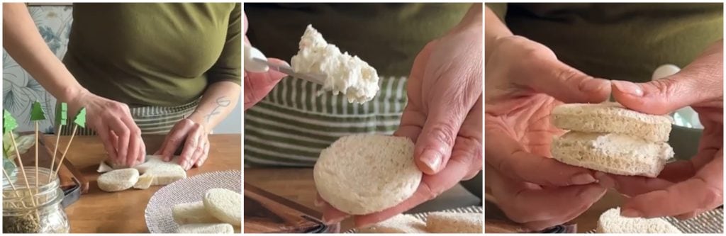 Christmas appetizer with feta