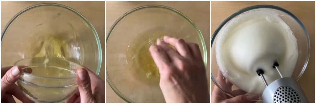 Microwave Egg White Cake
