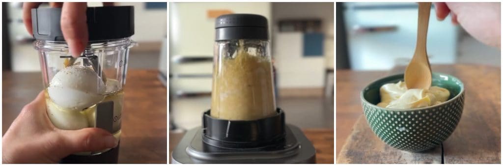 Mayonnaise with Hard-Boiled Eggs
