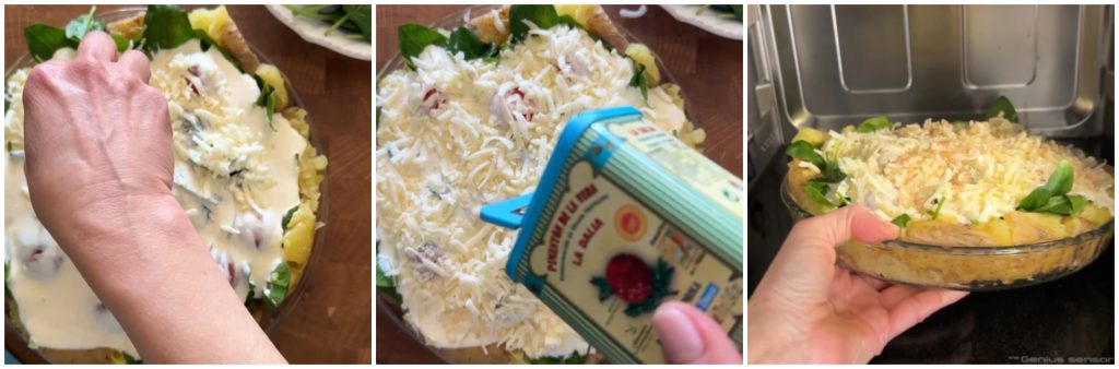 Microwave Potato Cake
