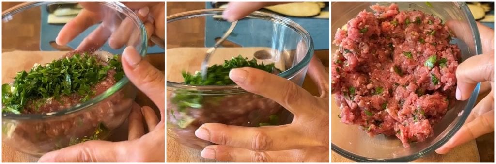 Raw Eggplant Rolls in Air Fryer