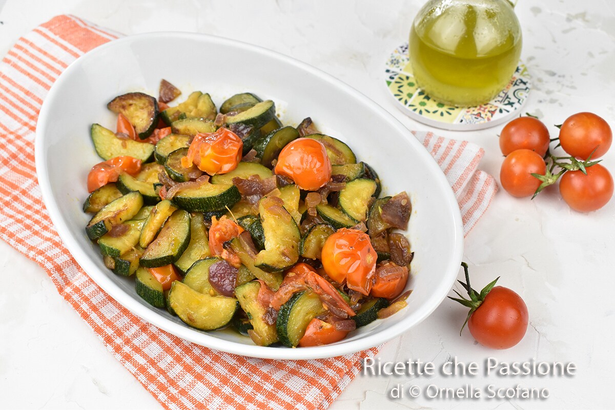 Stewed Zucchini Tasty Side Dish