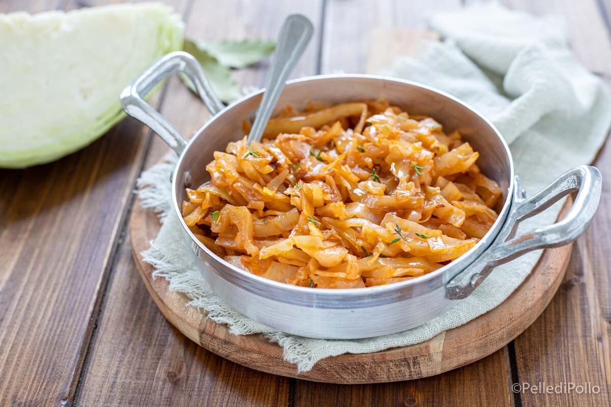 Sicilian Stewed Cabbage