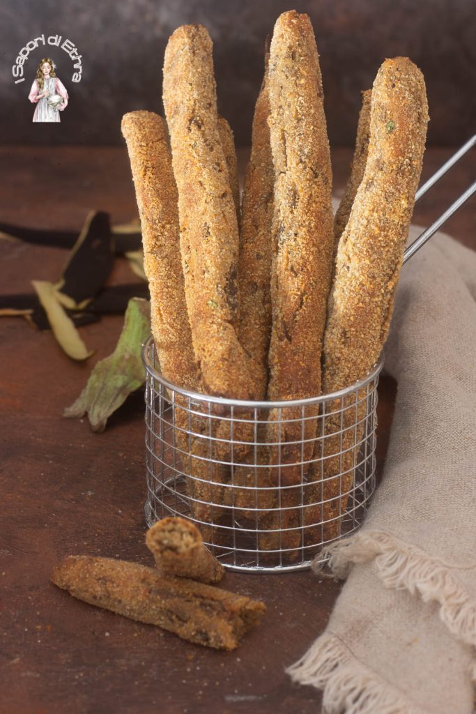 Crispy Eggplant Sticks: Crunchy Outside and Soft Inside