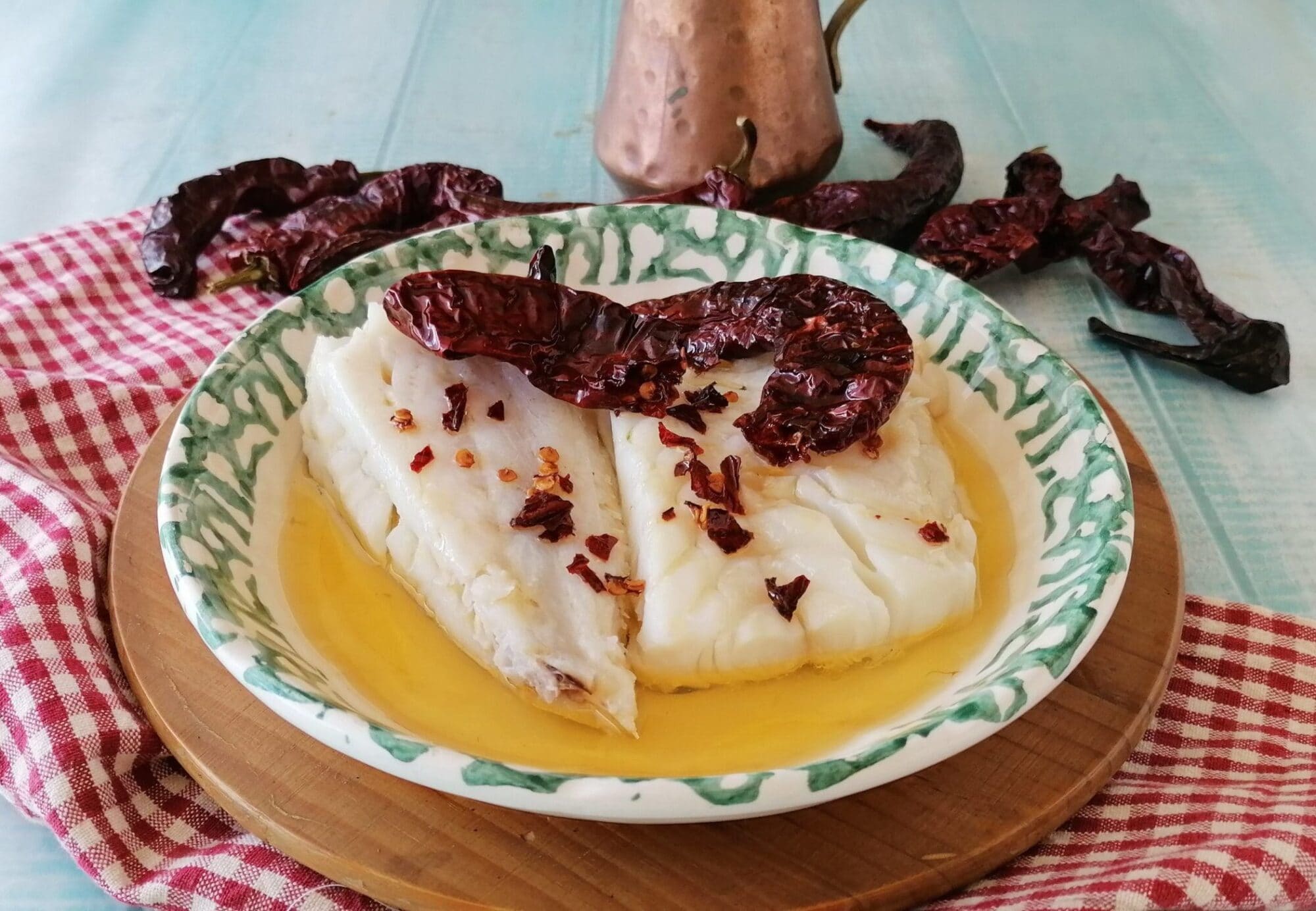 Stockfish alla PERTECAREGNA TYPICAL RECIPE FROM IRPINIA
