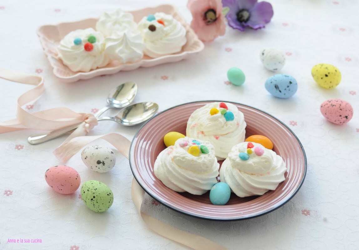 Easter Meringue Nests
