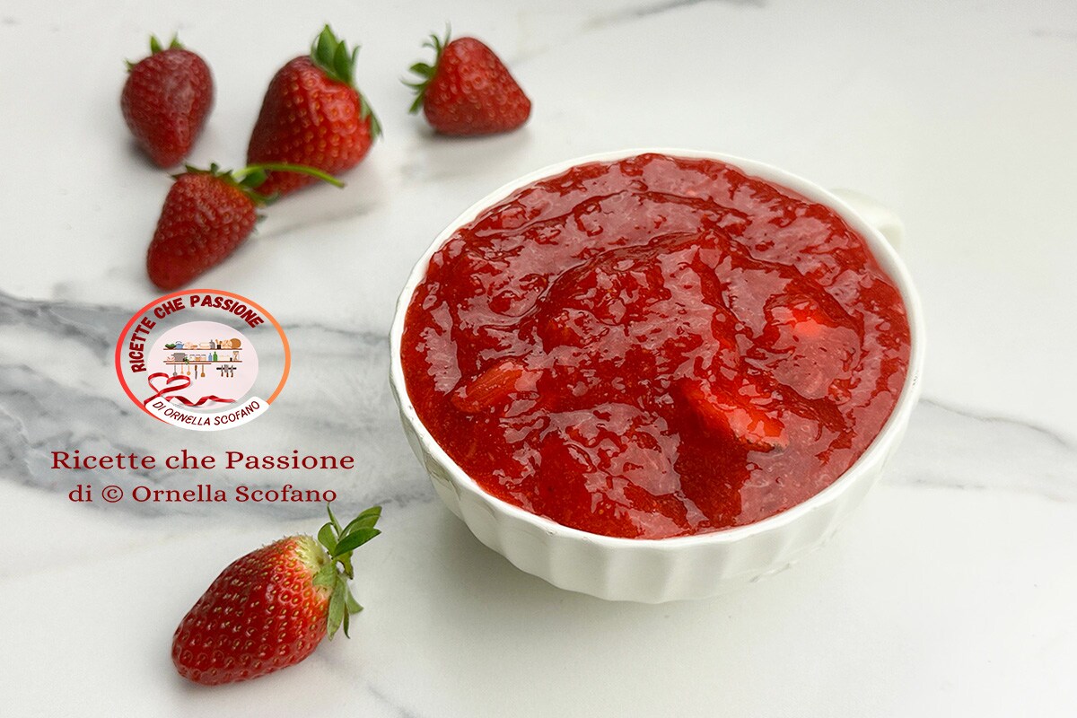 Strawberry Cream without Milk and Eggs