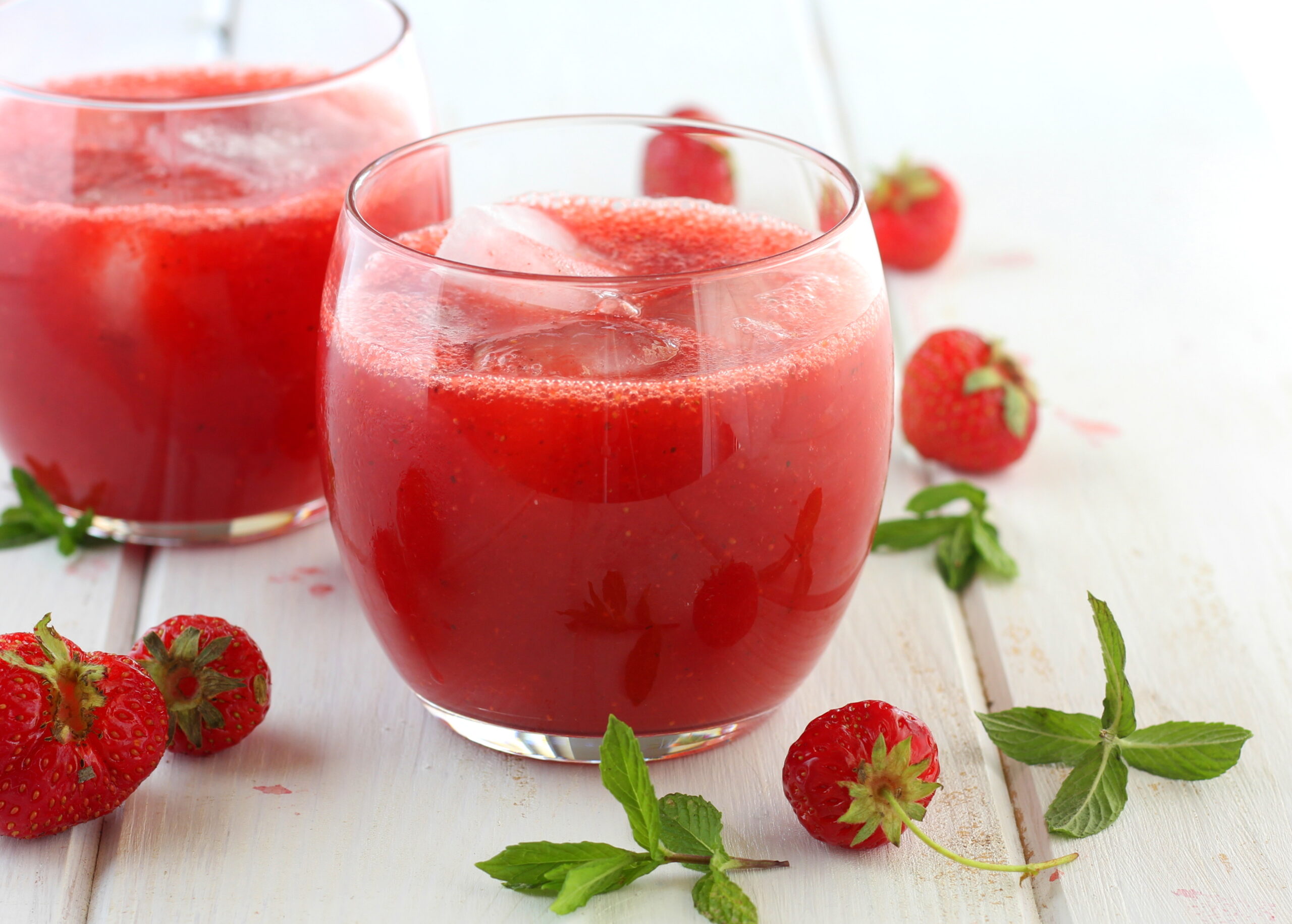Fresh Strawberry Drink