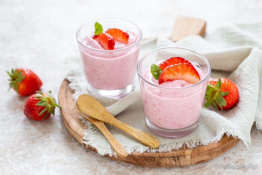strawberry and mascarpone cream