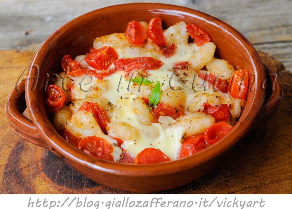 Stringy Gnocchi with Cherry Tomatoes Quick Recipe