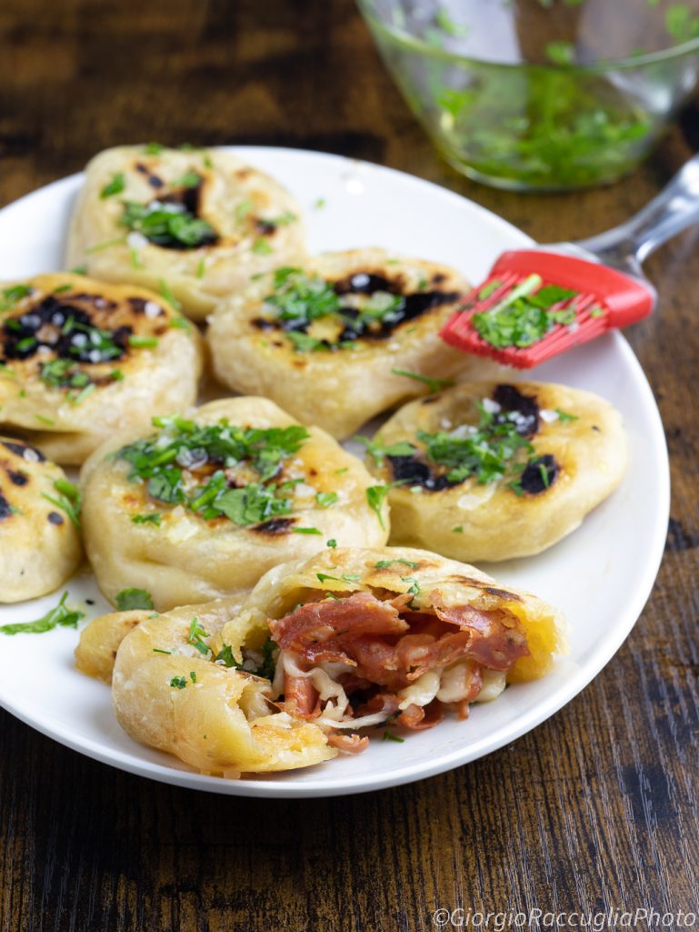 stuffed and melty flatbreads without yeast