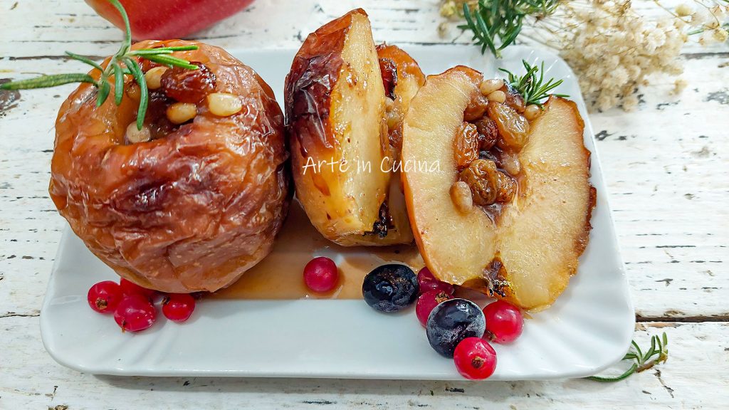 STUFFED APPLES with JAM in air fryer