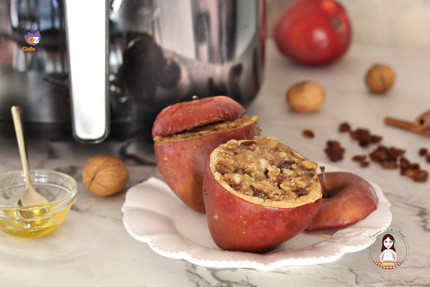 Stuffed Apples in the Air Fryer