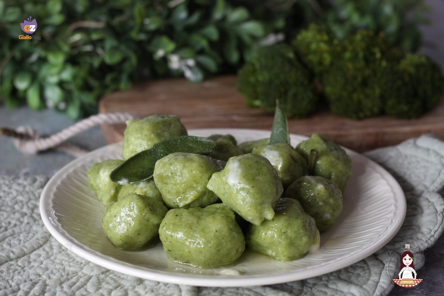 Stuffed Broccoli Gnocchi