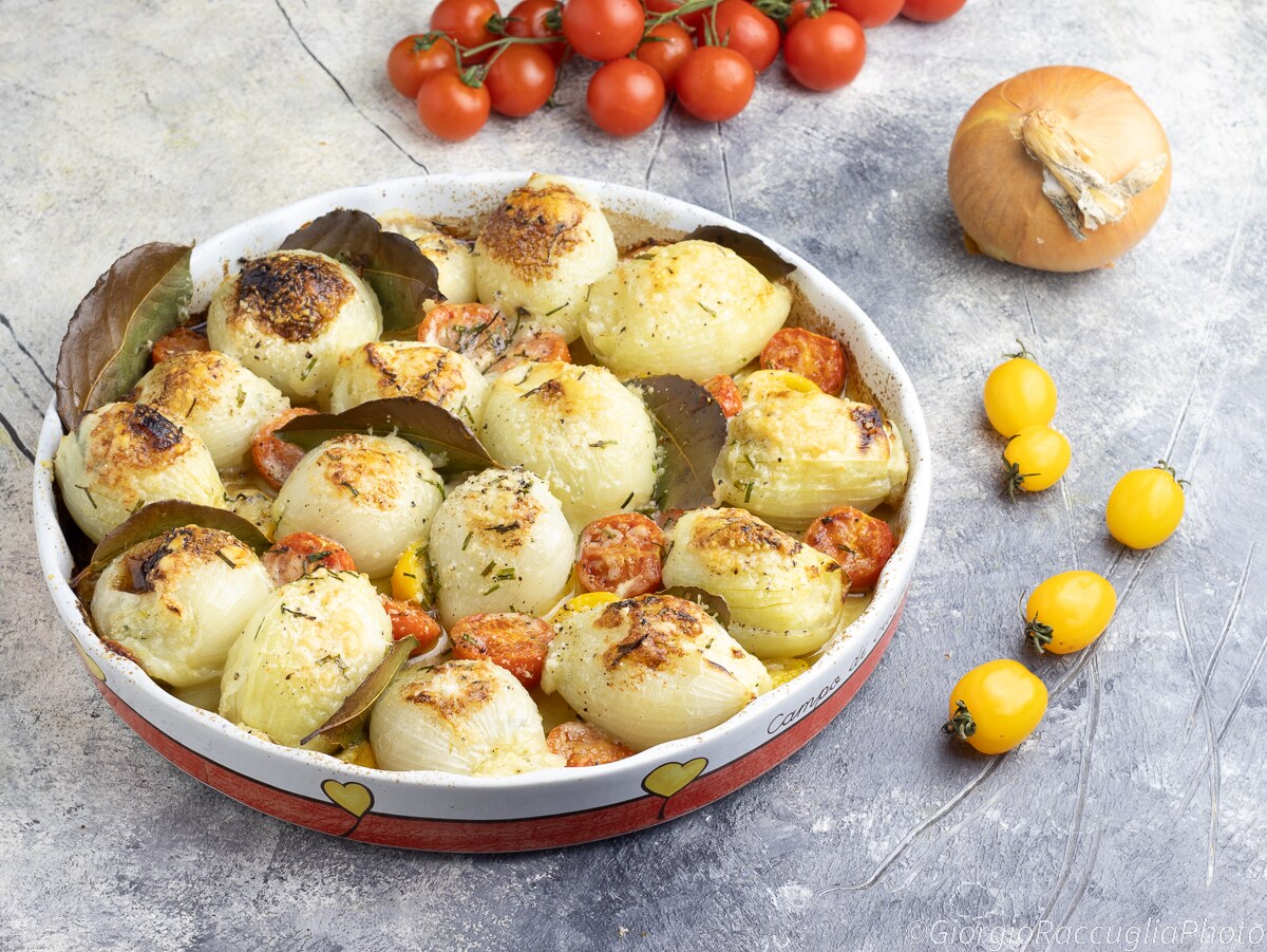 Stuffed Gratinated Onions