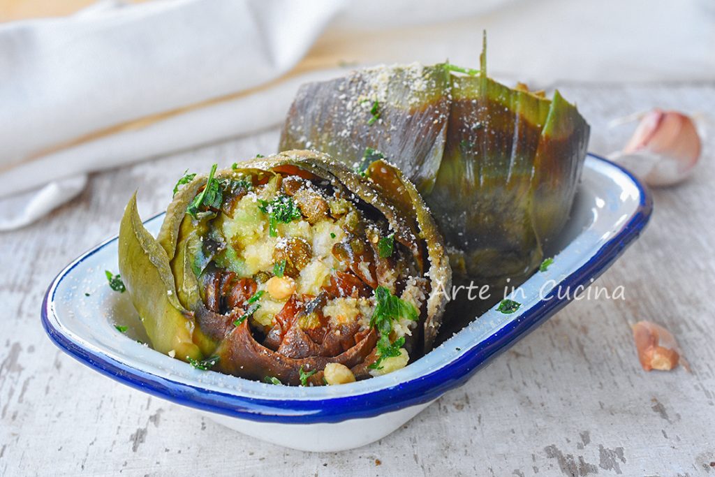 Stuffed Neapolitan-style Artichokes