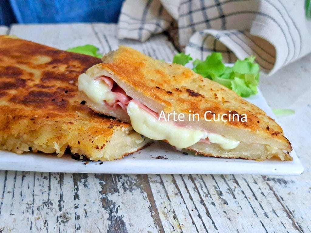 SAVORY STUFFED SOFFICIONE with Mortadella and Provola