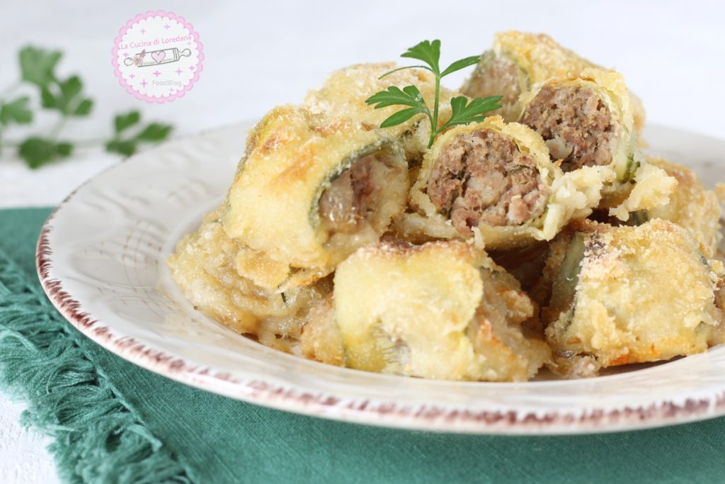 stuffed zucchini with meat