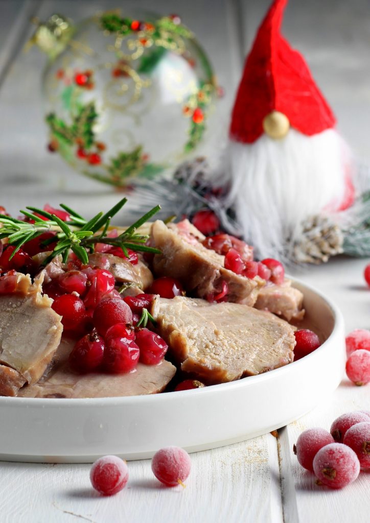 Pork tenderloin en papillote