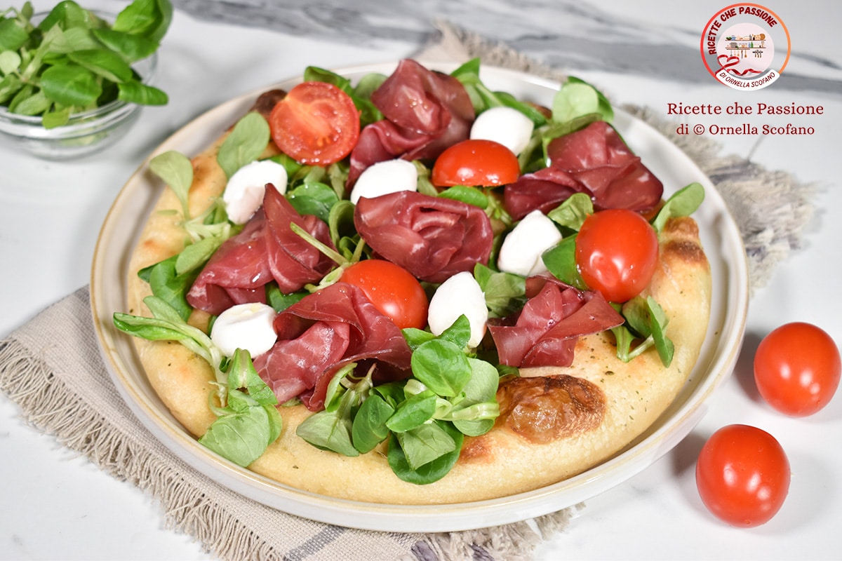 Summer Pizza, the pizza with fresh toppings for the summer
