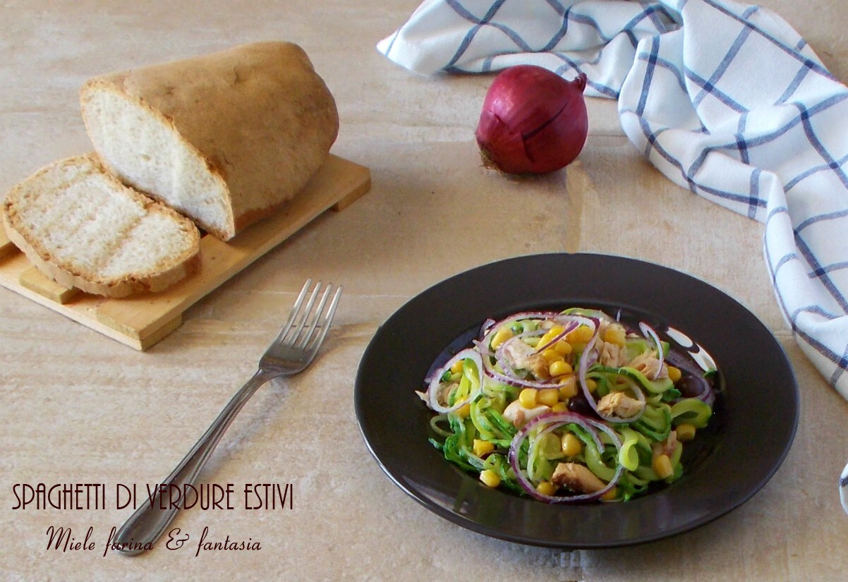 Summer Vegetable Spaghetti