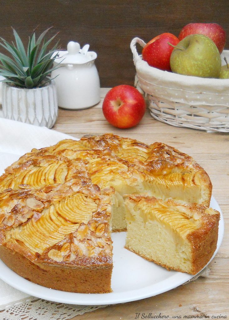 apple cake without butter vert