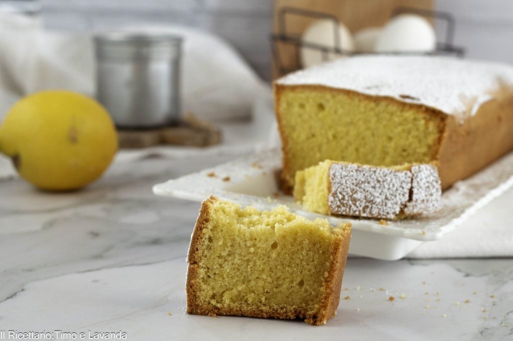 super soft plumcake with rice flour