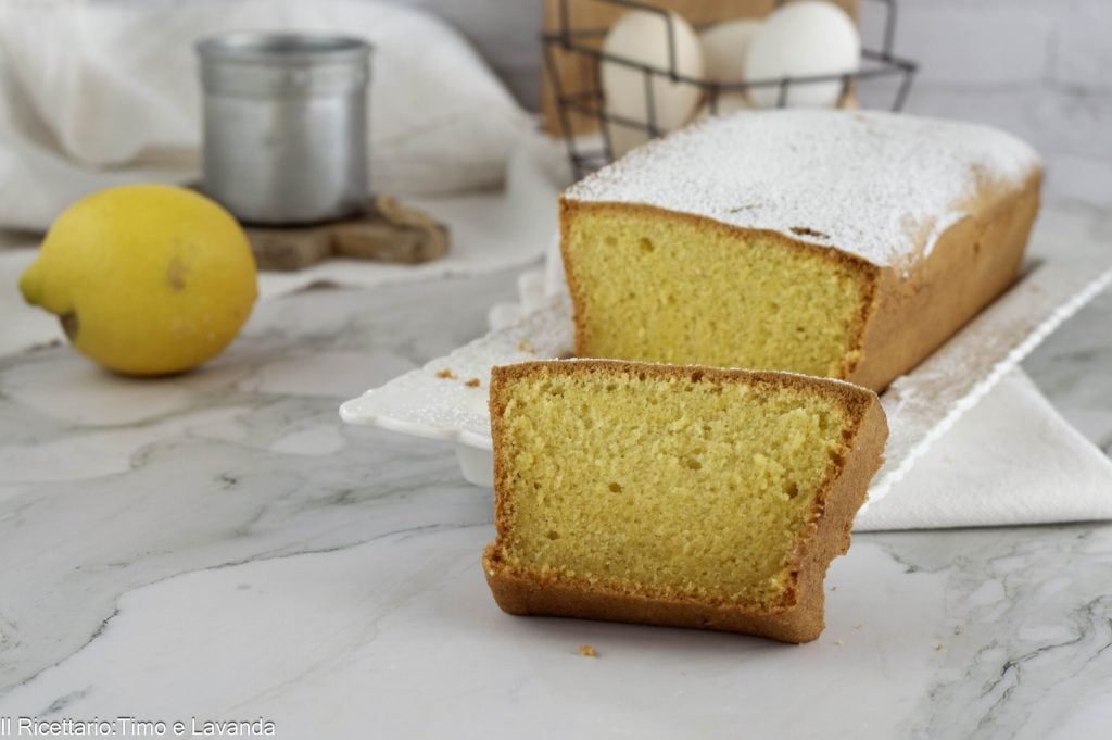 super soft plumcake with rice flour