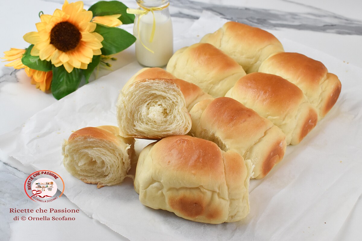 Super Soft Rolled Milk Brioche