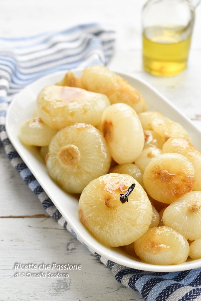 sweet and sour borettane onions recipe