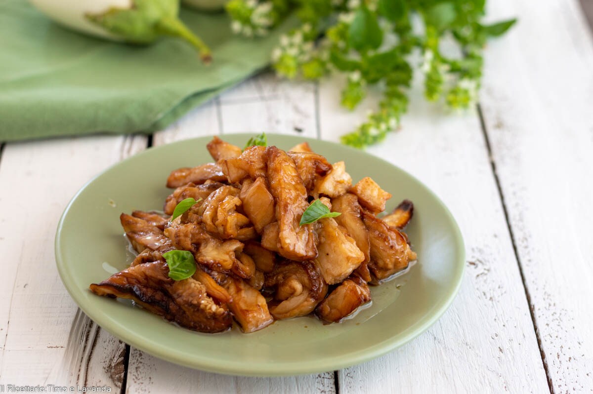 Sweet and Sour Eggplants