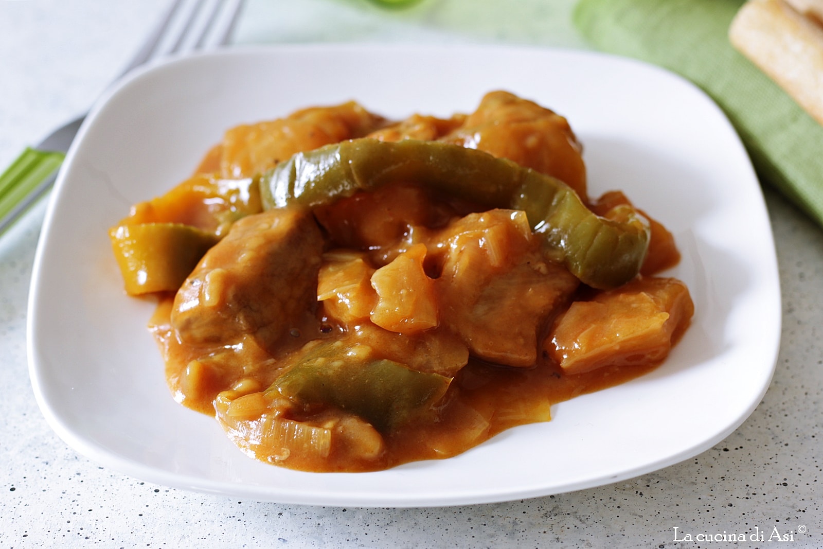 Sweet and Sour Creamy Pork