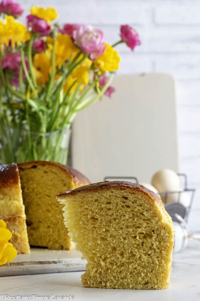 sweet Easter focaccia