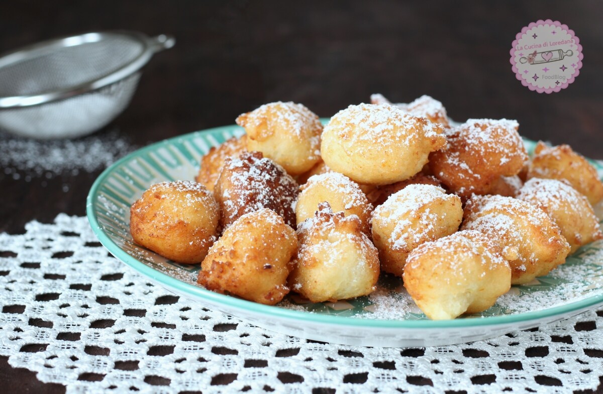 SWEET FRITTERS WITH RICOTTA the softest and the best