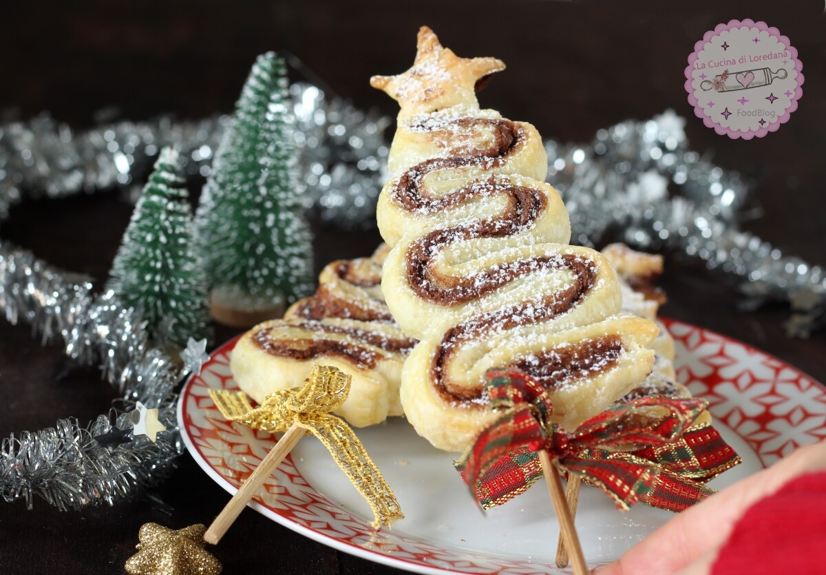 Sweet Puff Pastry Trees