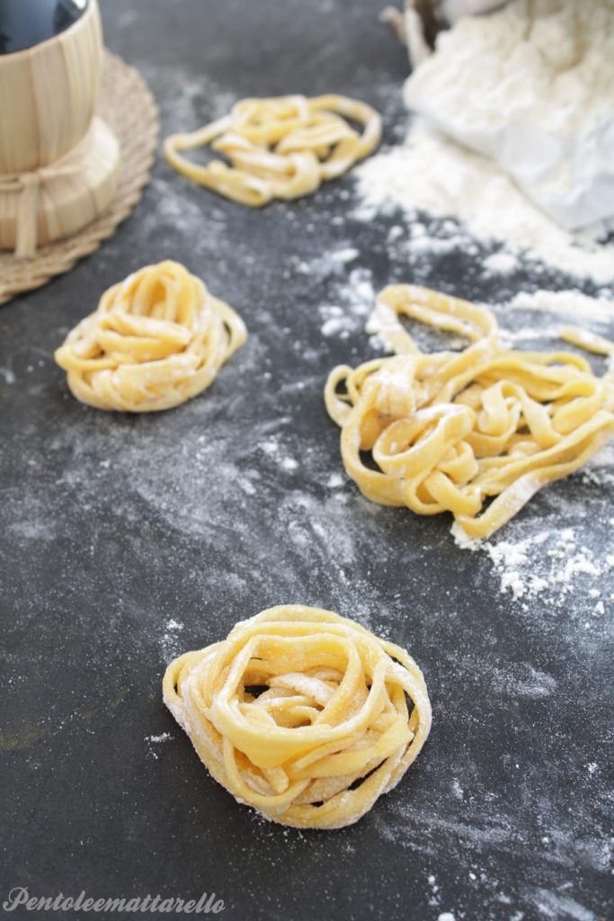 Homemade Tagliatella