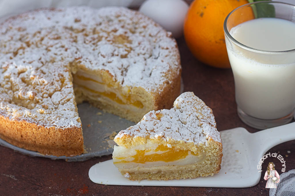 Soft Orange and Vanilla Tart